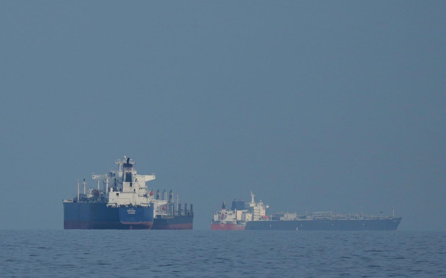 Hormuzsundet har öppnat för kommersiell sjöfart igen. Arkivbild.