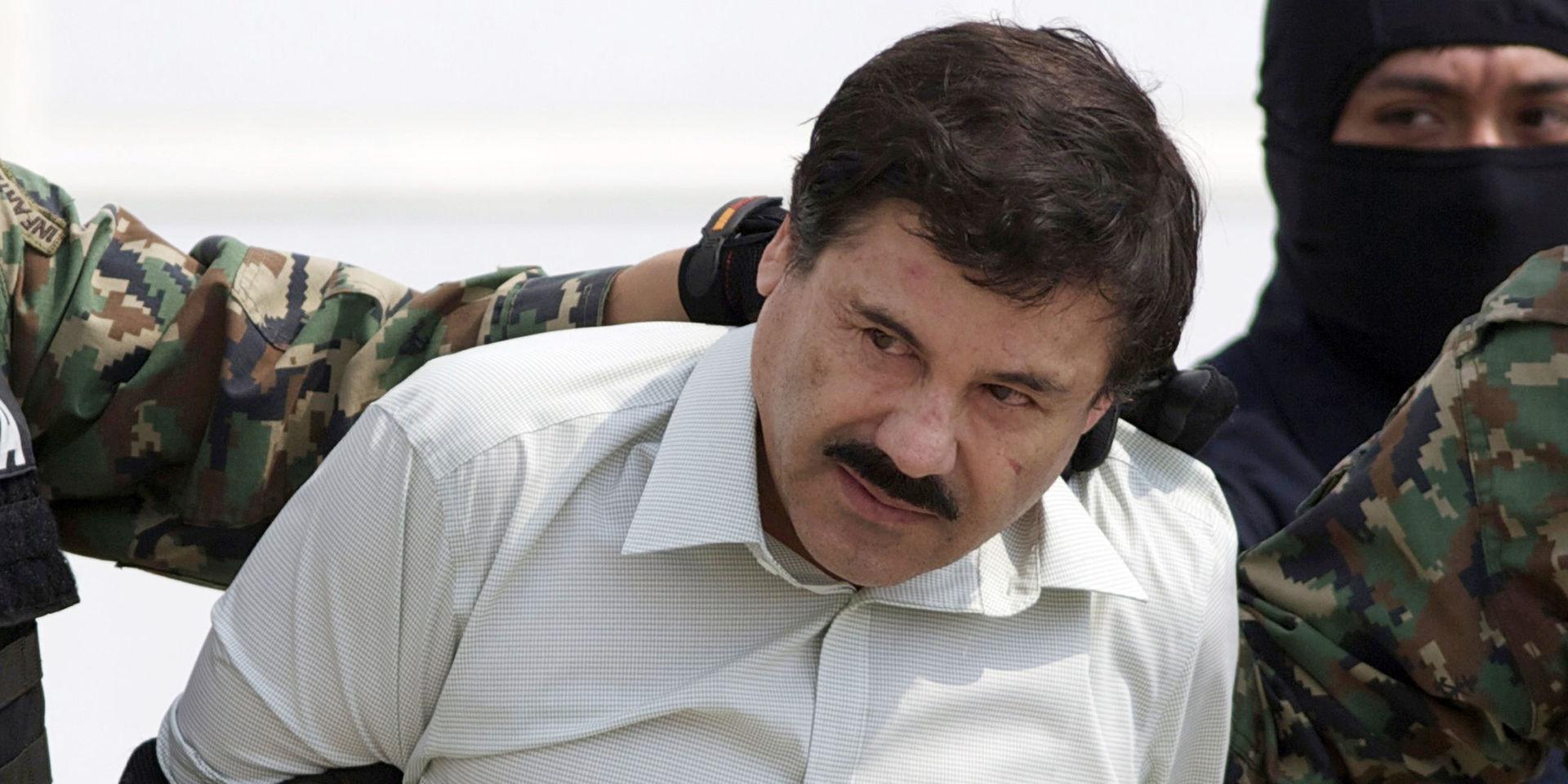 Den mexikanske knarkkungen Joaquín &quot;El Chapo&quot; Guzman.