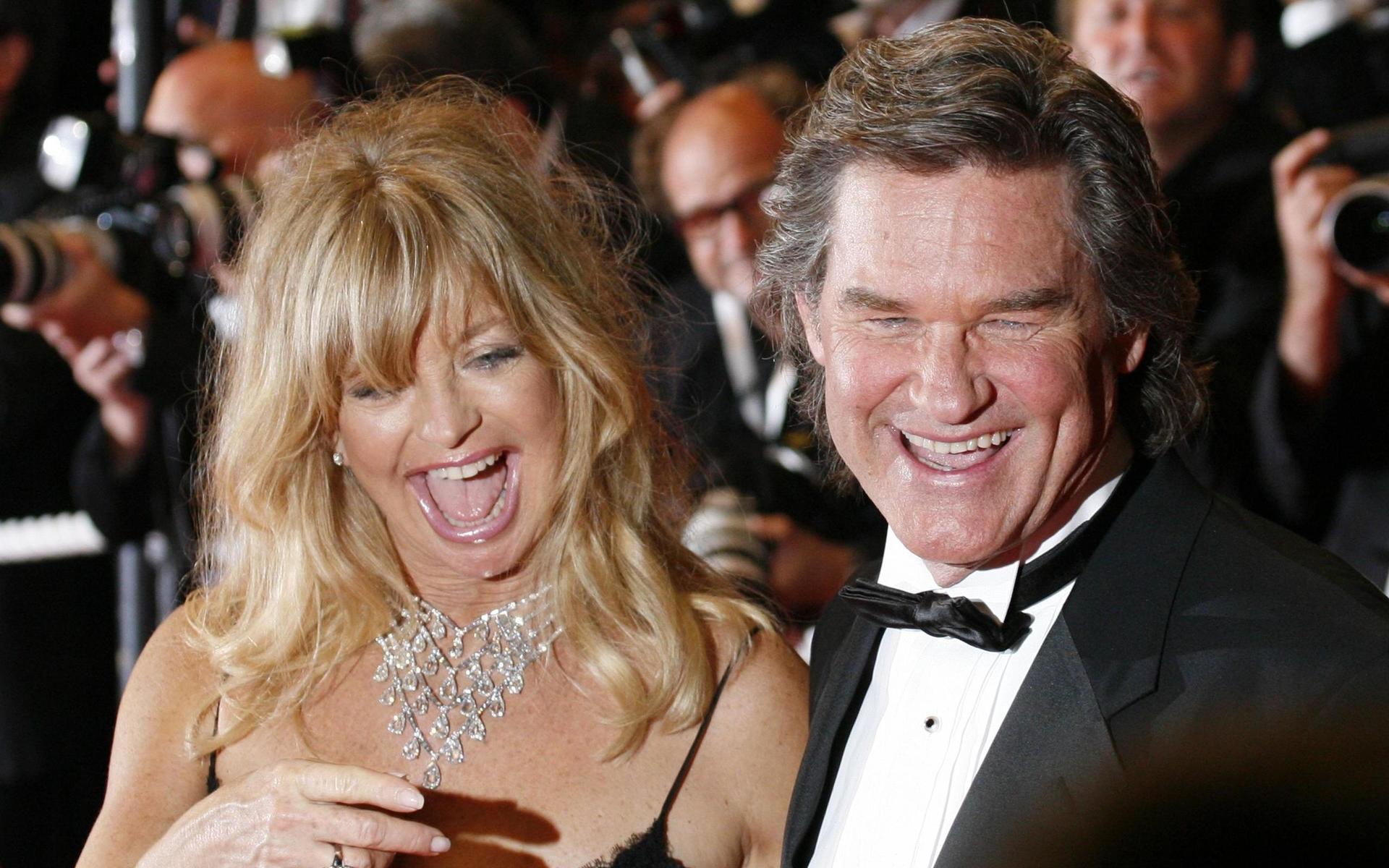 Goldie Hawn och Kurt Russell ett par lätt att tycka om - både på och utanför bioduken.