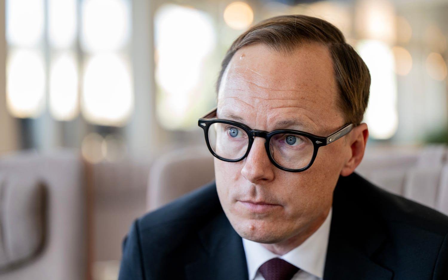 Syftet med integrationsbarometern är att identifiera det som avviker från 'liberala demokratiska värderingar', uppger arbetsmarknads- och integrationsminister Mats Persson (L) för Aftonbladet. Arkivbild.