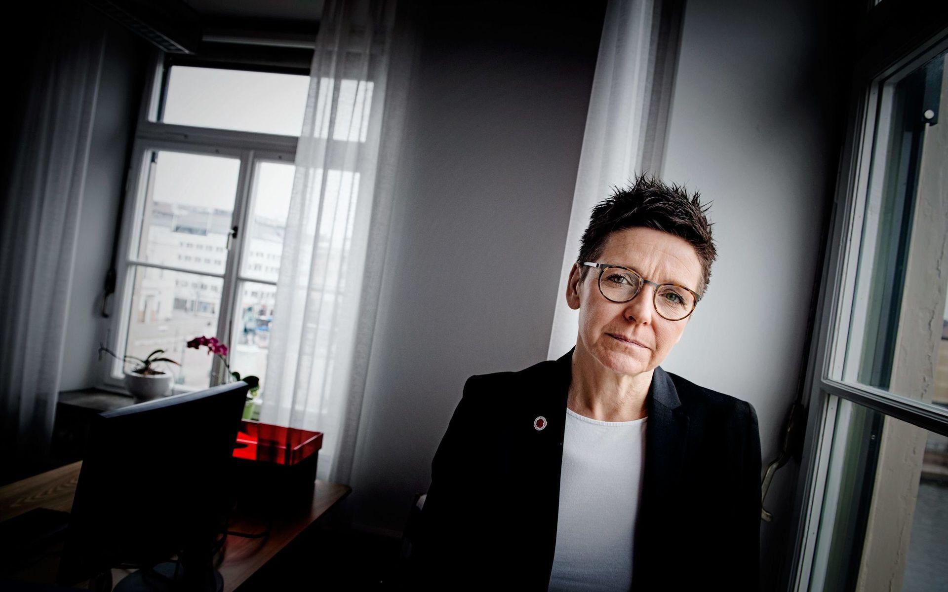 Kommunstyrelsens ordförande Ann-Sofie Hermansson (S) vill se krafttag mot extremism. 