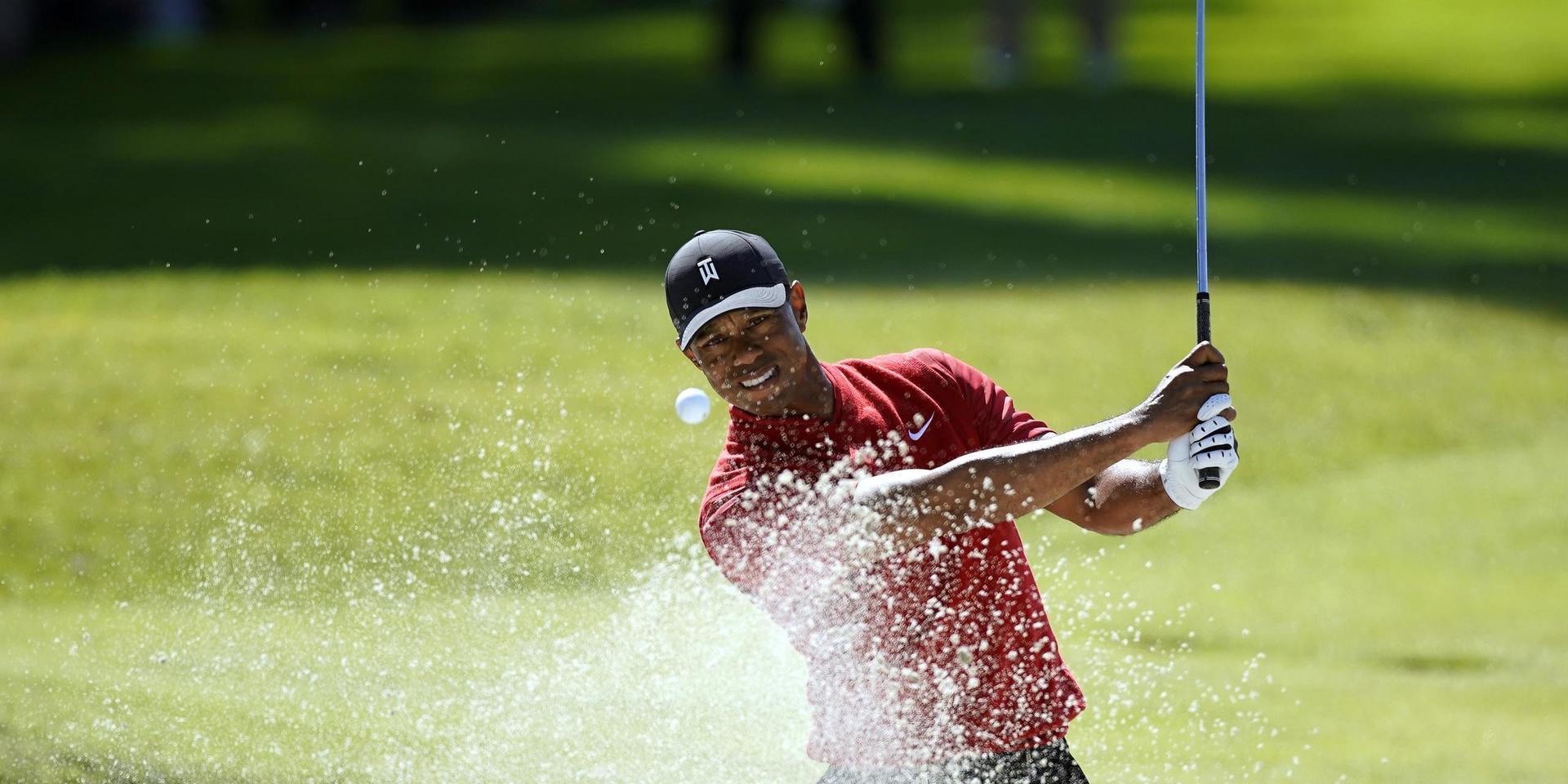 Tiger Woods gör sin första PGA-tävling sedan i februari i veckan. Arkivbild.