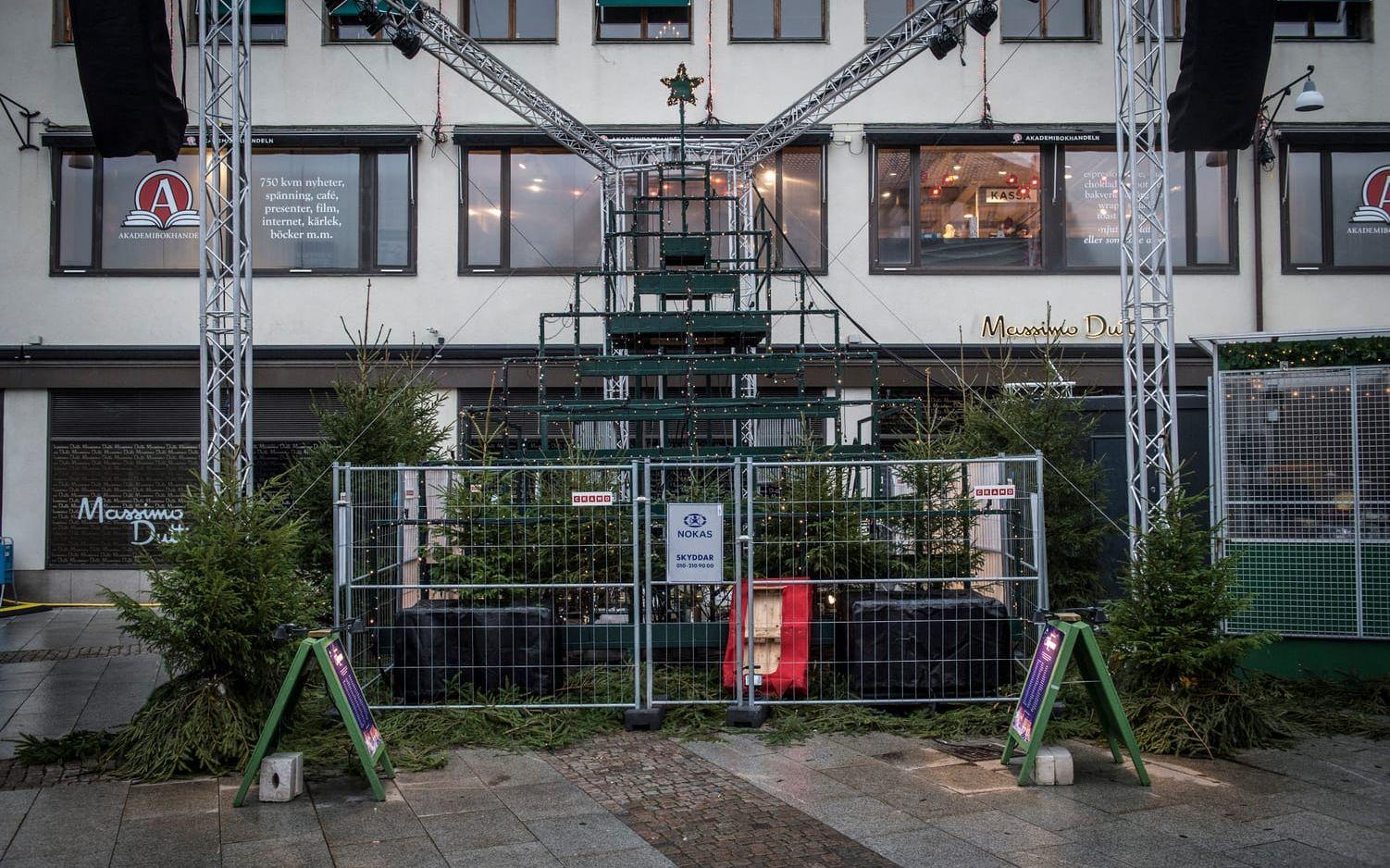 Julstämning eller begravningskänsla? I Göteborg blir det svårt att skilja dem åt i år. Bild: Olof Ohlsson.