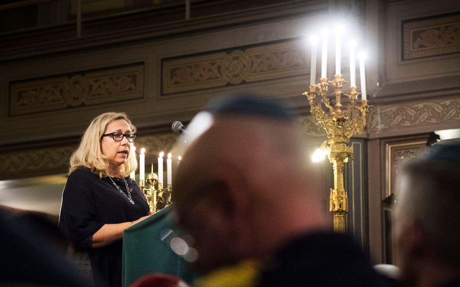 Helene Odenjung (L) konstaterade att Göteborg inte accepterar nynazism och politiska extremister.