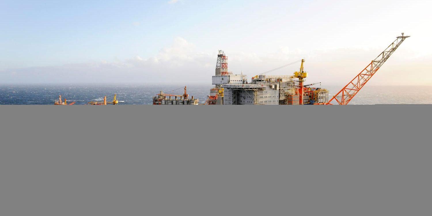 BP räknar med fördubblad oljeproduktion i Nordsjön till 2020. Arkivbild.