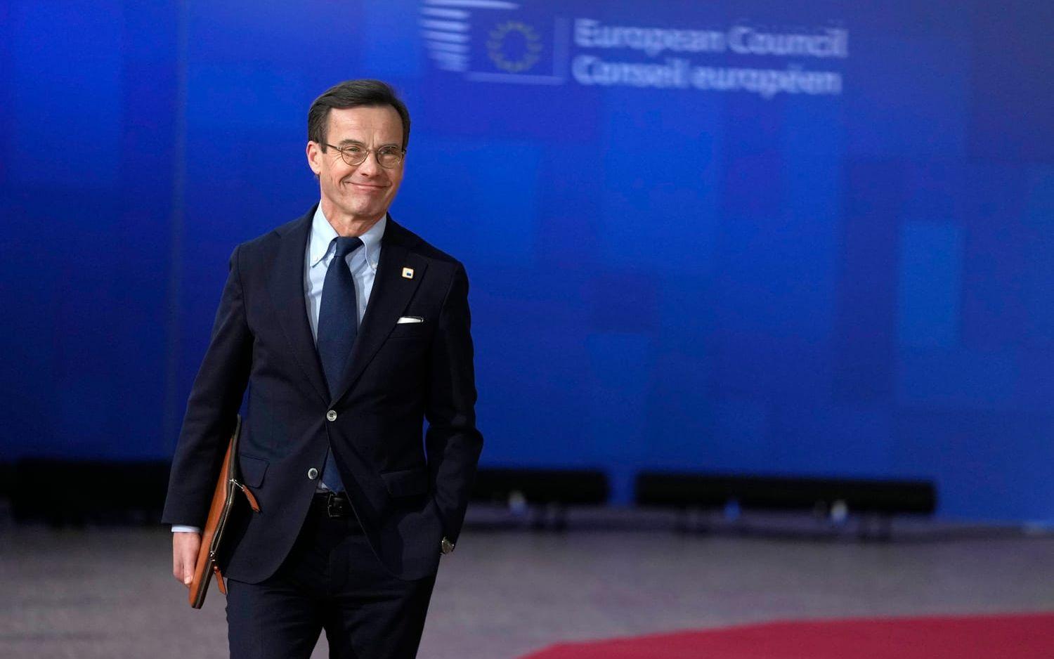 Statsminister Ulf Kristersson (M).