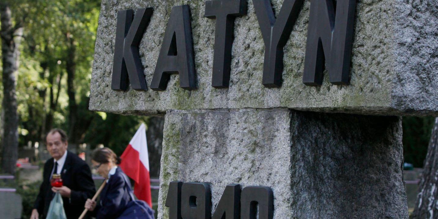 Minnet av Katynmassakern var tabu under kommunisttiden men är levande i dagens Polen. 