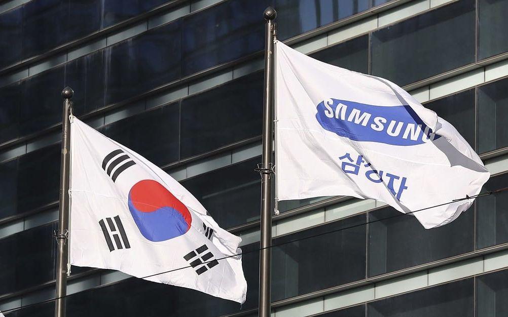 6. Sydkoreanska Samsung är det högst rankade icke-amerikanska varumärket på listan.