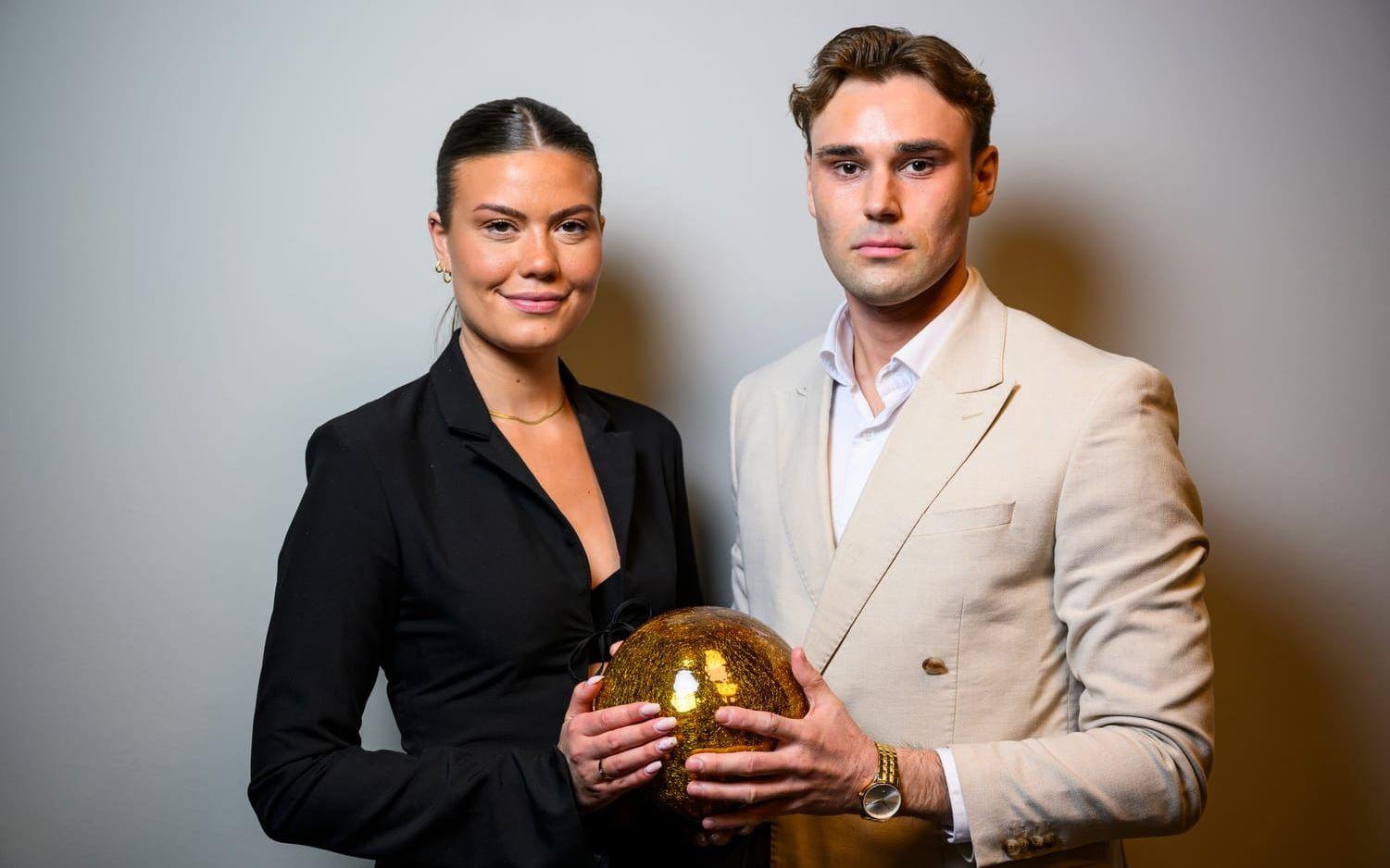 Felicia Hallgrén och Johannes Magnussen vann årets upplaga av "Paradise hotel".