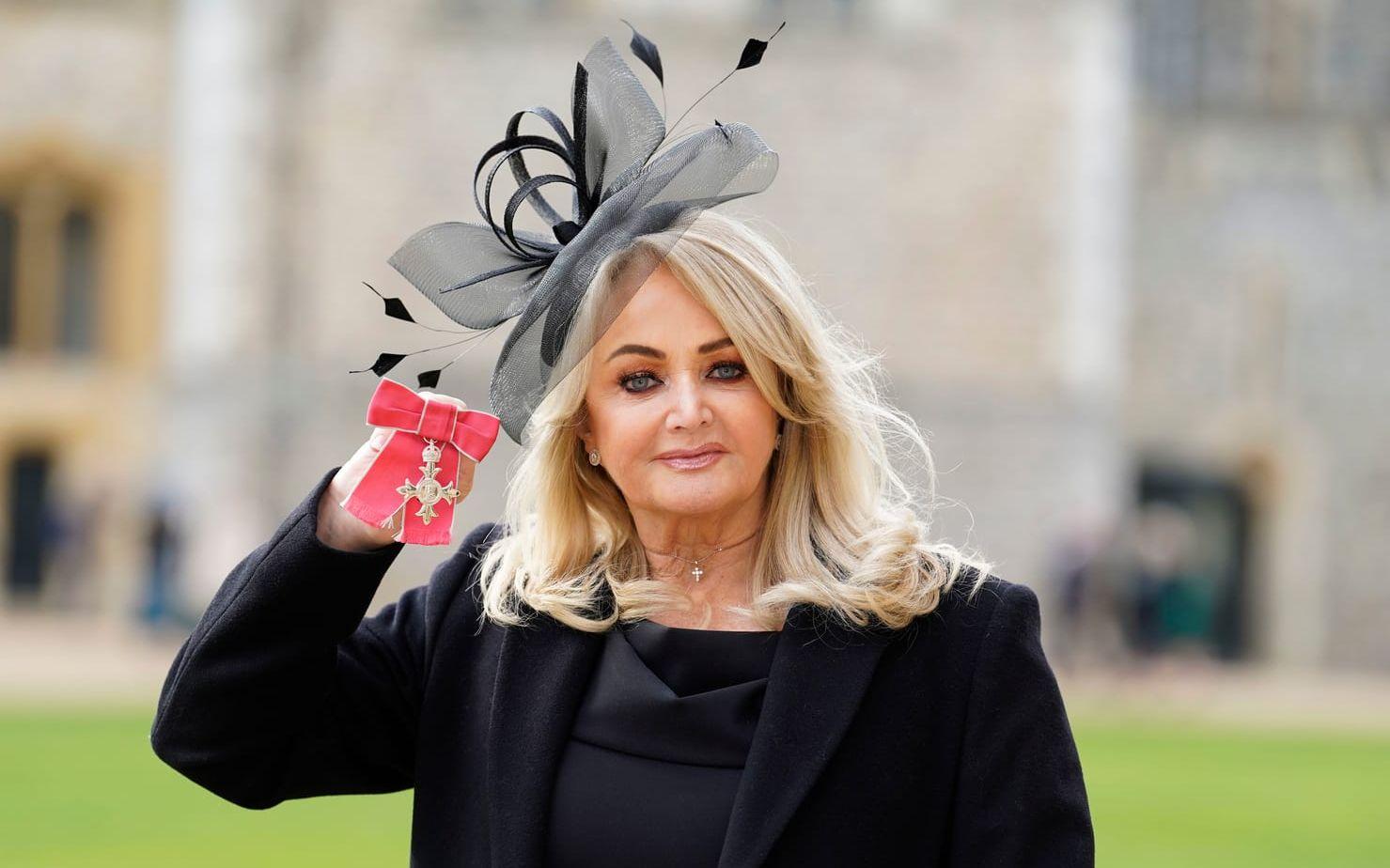 Sångerskan Bonnie Tyler har akutopererats. Arkivbild. 