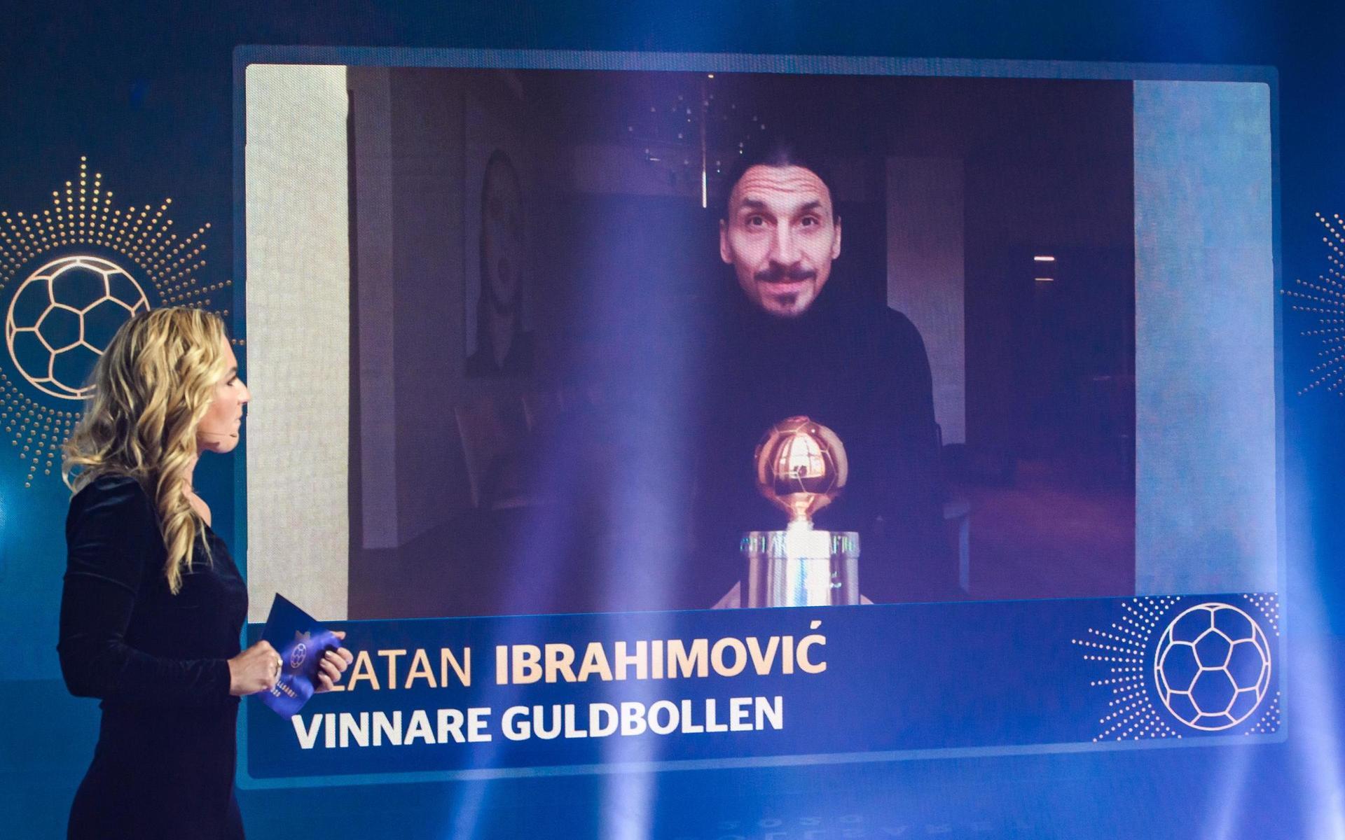 I måndags fick Zlatan ta emot sin tolfte guldboll. 