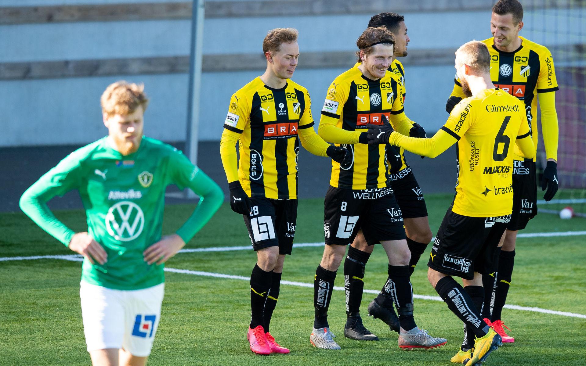 Häcken fick segerjubla efter mötet med Jönköpings Södra.
