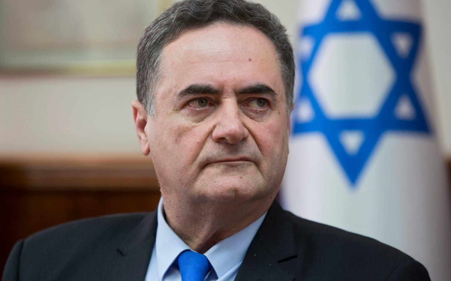 Israels utrikesminister Israel Katz. Arkivbild.