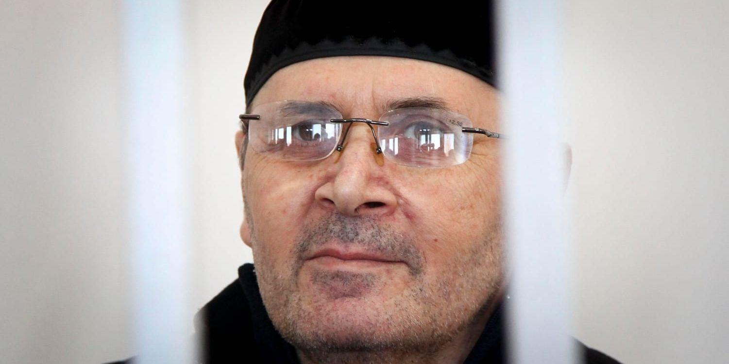 Oyub Titiev, chef för människorättsgruppen Memorials tjetjenska avdelning får Europarådets människorättspris. Arkivbild.