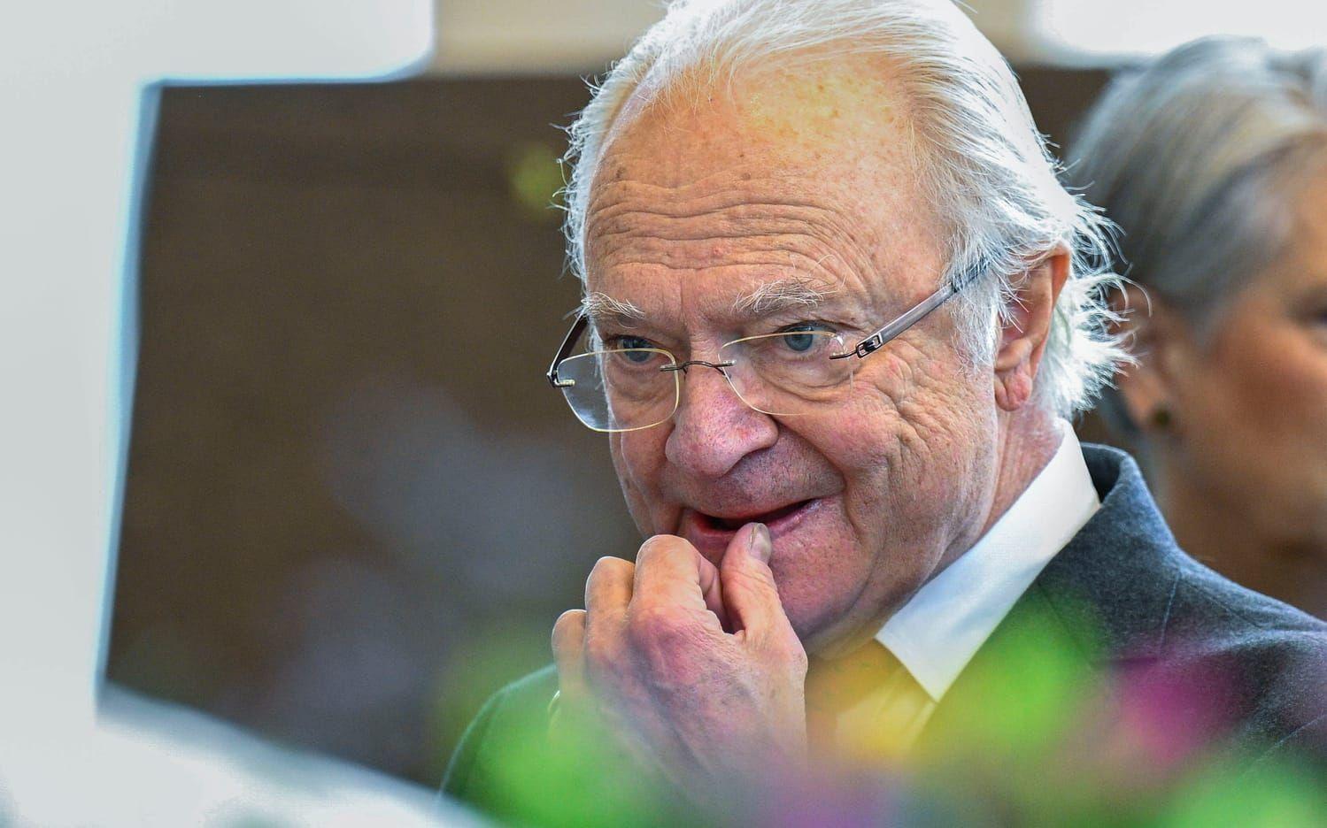 Kung Carl XVI Gustaf på besök i Jönköping på torsdagen.