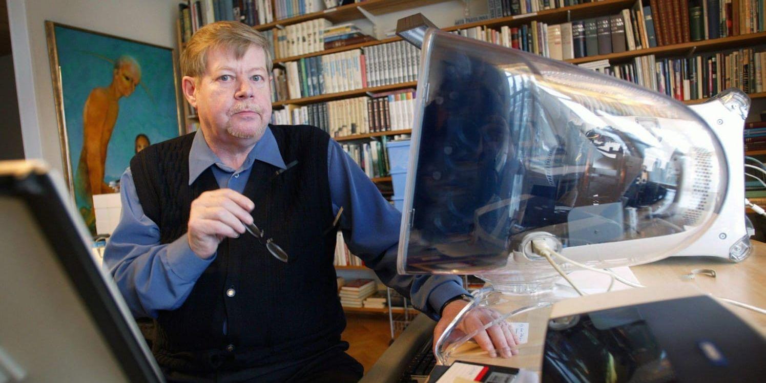 Blev 76 år. Den finske författaren Arto Paasilinna i Helsingfors, 2005. 