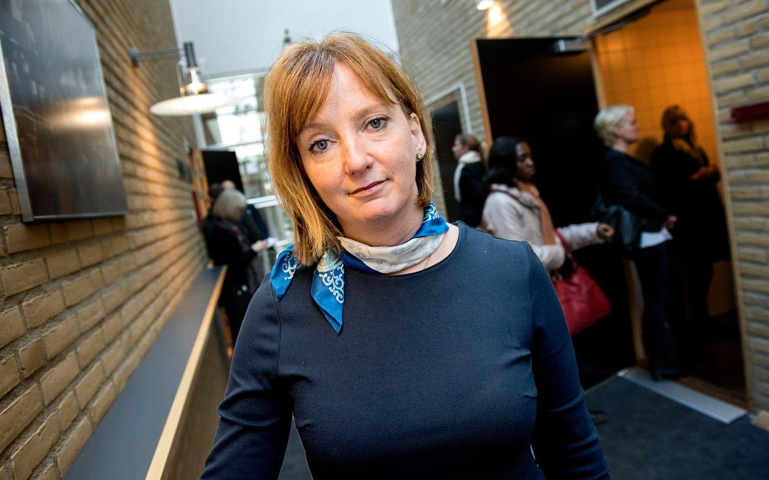 Kommunalrådet Marina Johansson (S), ordförande i social resursnämnd.