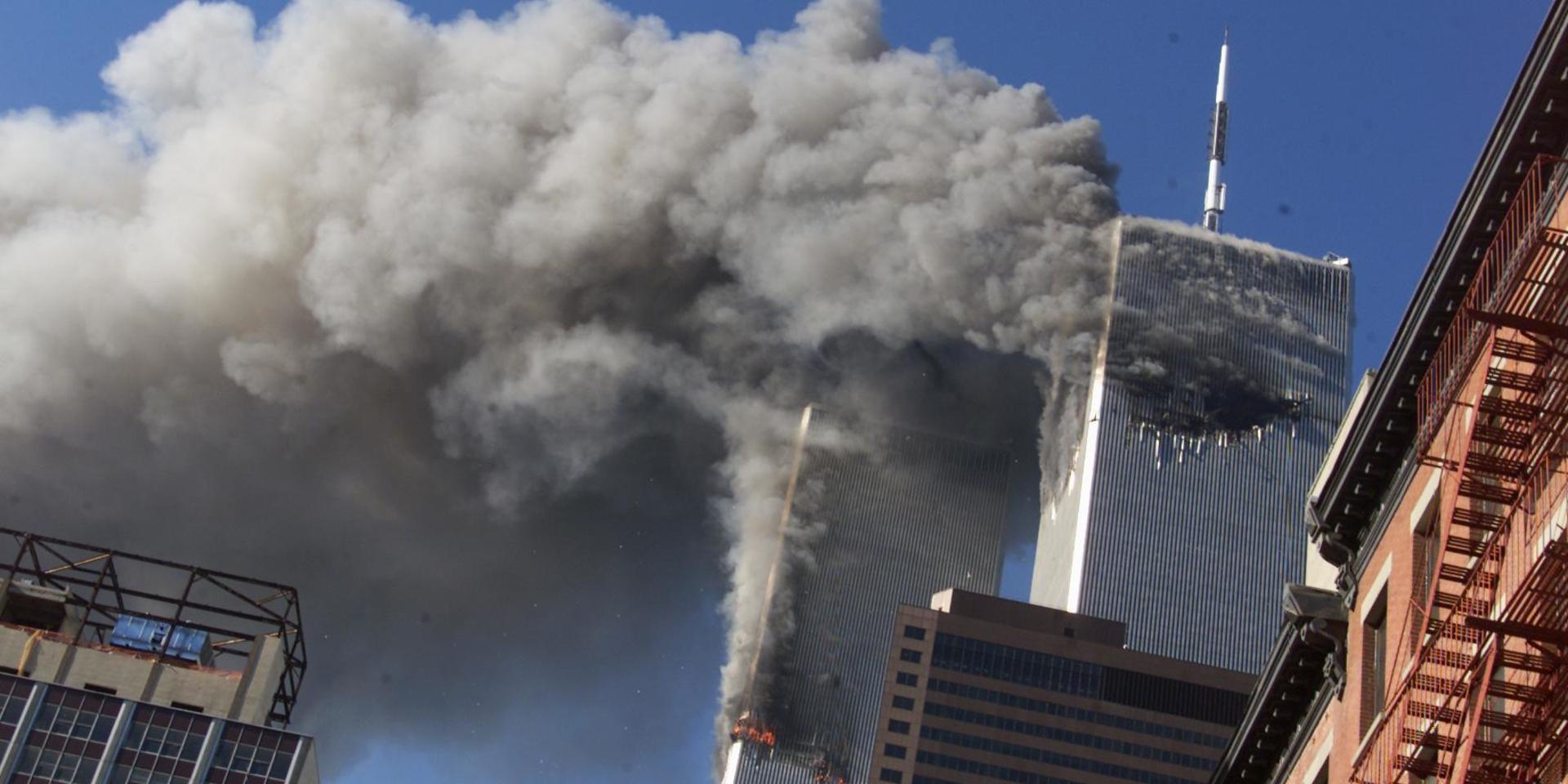 World Trade Center i New York, den 11 september 2001. 