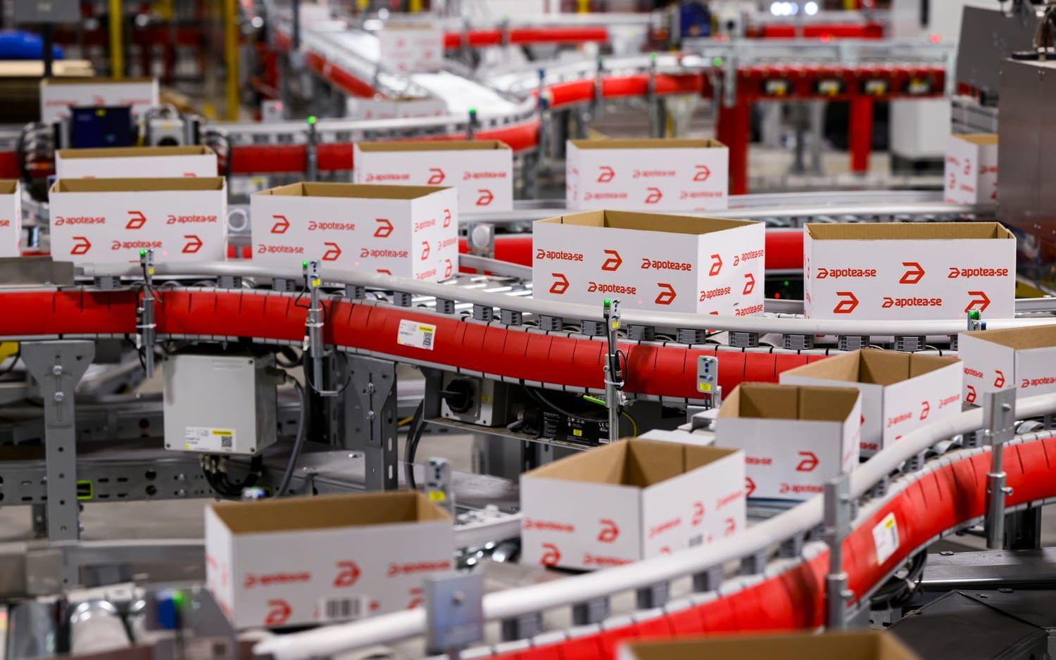 Apoteas lager i Morgongåva. Arkivbild. 