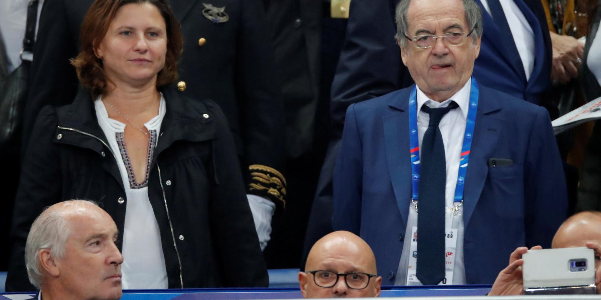 Roxana Maracineanu (vänster) är oroad över fransk fotboll. 