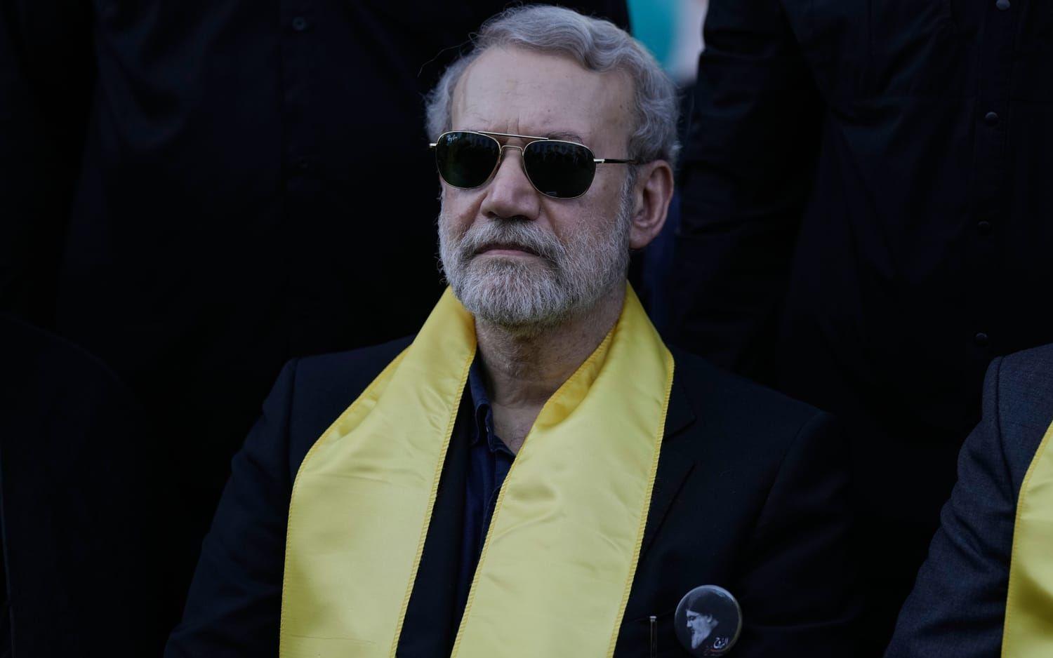 Ali Larijani den 27 september 2025. Arkivbild.