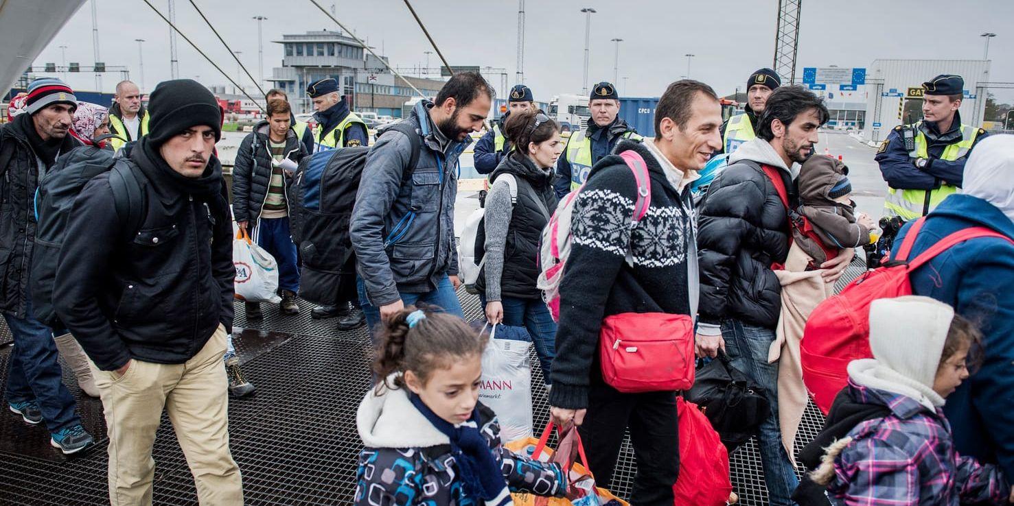 Migrationsverket skriver ner sin prognos över antalet asylsökande som väntas till Sverige. Arkivbild.