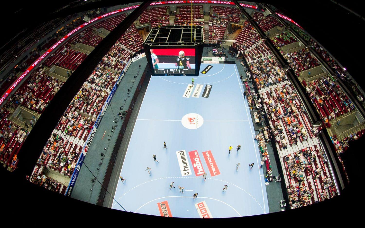 Malmö arena under damernas handbollsfinal 2016. Bild: Bildbyrån