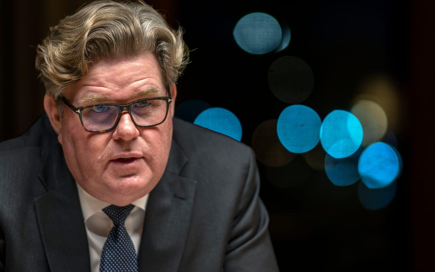 Justitieminister Gunnar Strömmer (M).