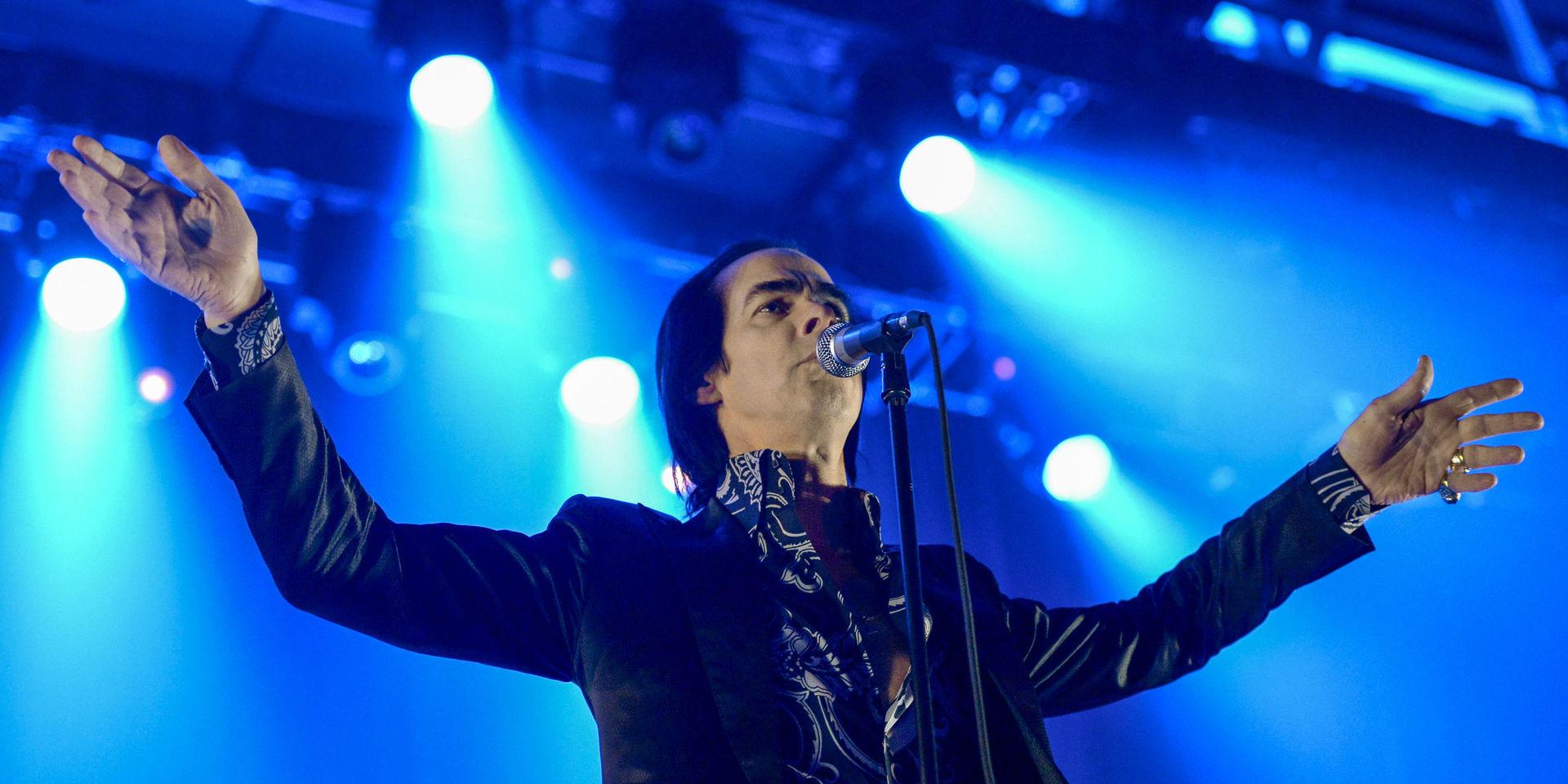 Nick Cave i Stockholm 2013. Arkivbild.