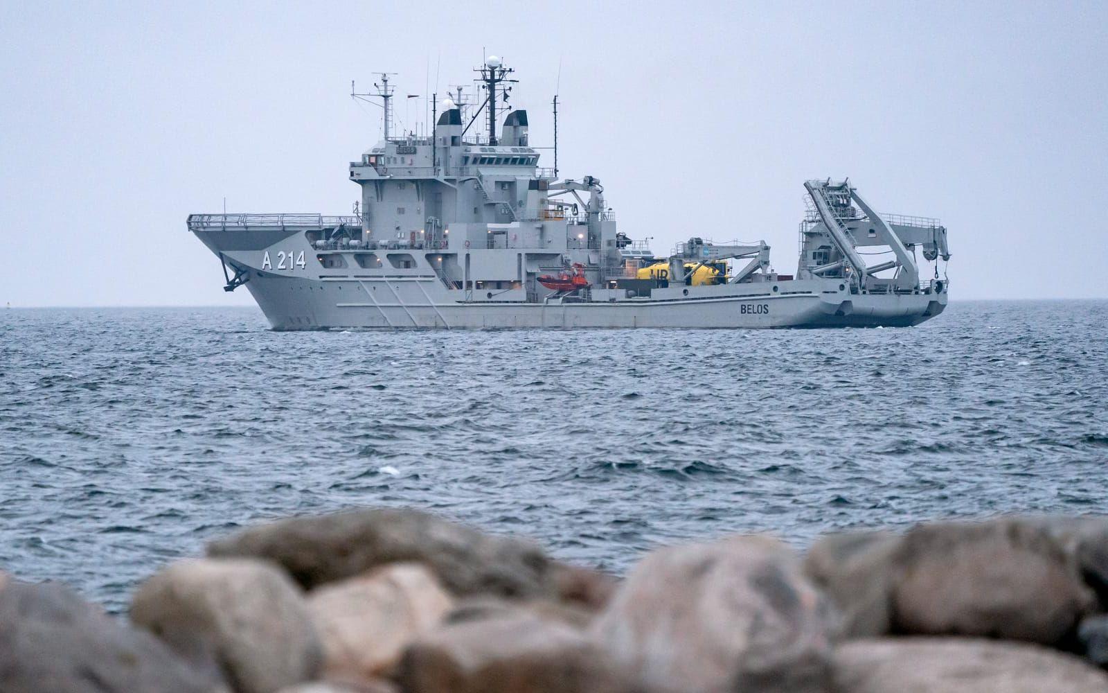 
Marinens ubåtsräddningsfartyg HMS Belos upptäckte under en övning ett vrak i södra Kalmarsund, som visade sig ha ett högt kulturhistoriskt värde. Arkivbild.