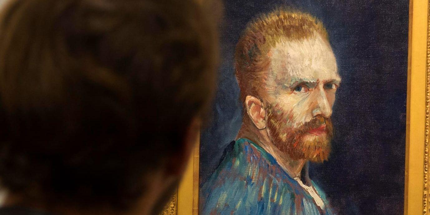 Det finns nu bara ett enda existerande fotografi av konstnären Vincent van Gogh, förutom de många självporträtten. Arkivbild.