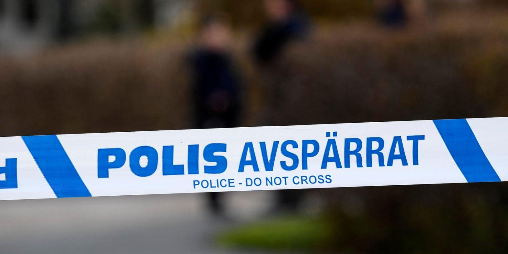 En person skottskadades i Uppsala på onsdagskvällen. Arkivbild.