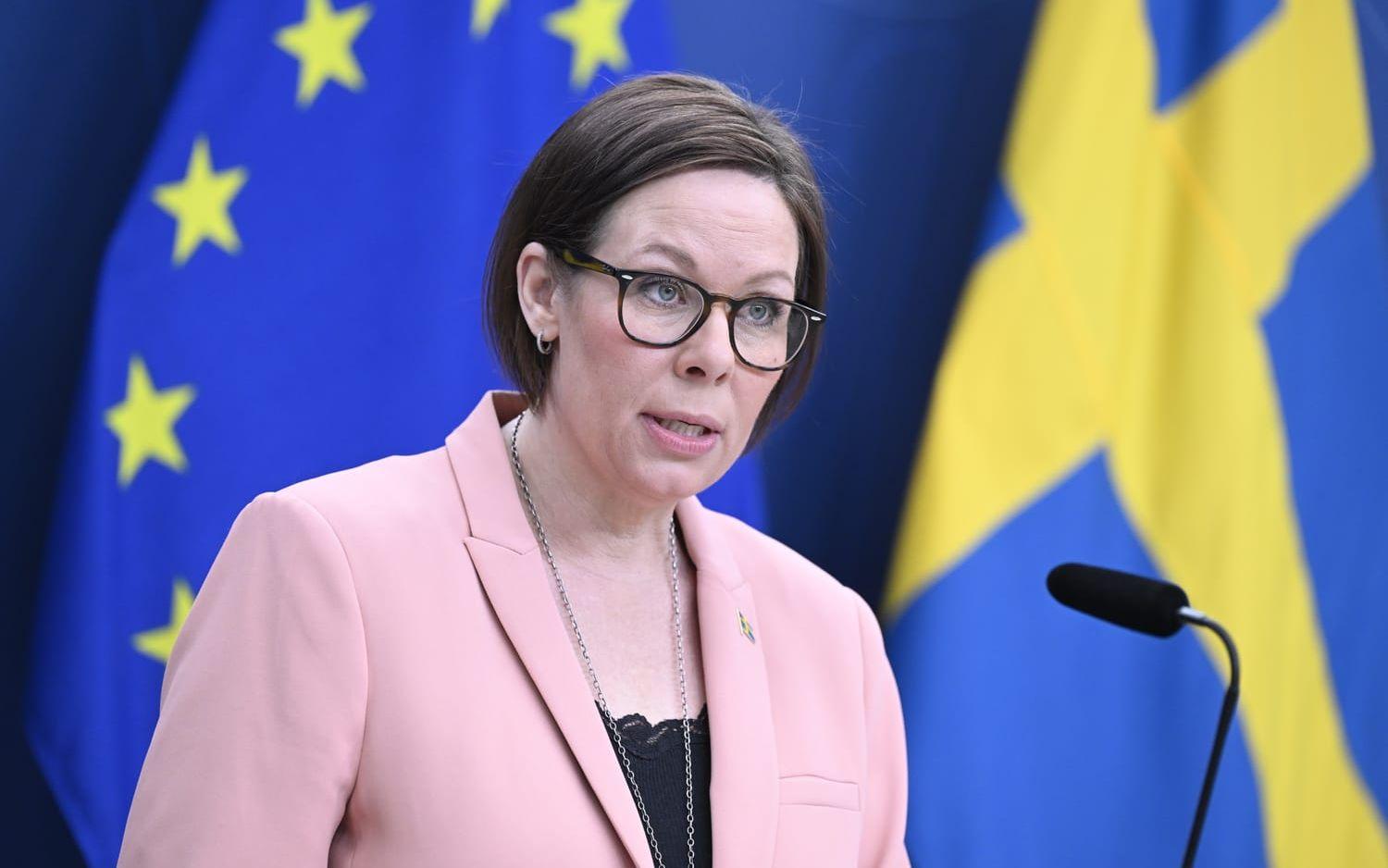 Utrikesminister Maria Malmer Stenergard (M).