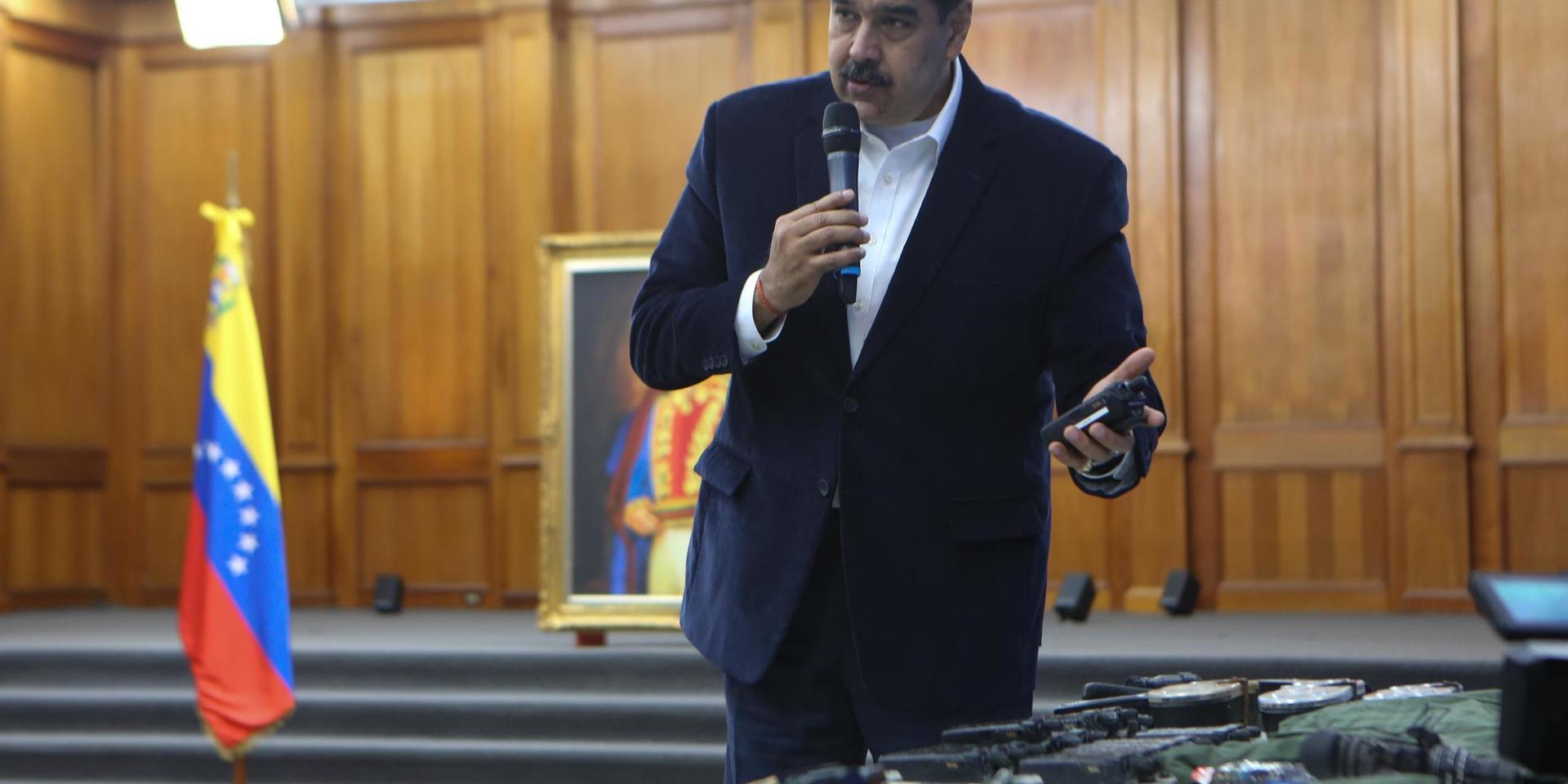 Venezuelas president Nicolás Maduro. Arkivbild.. 