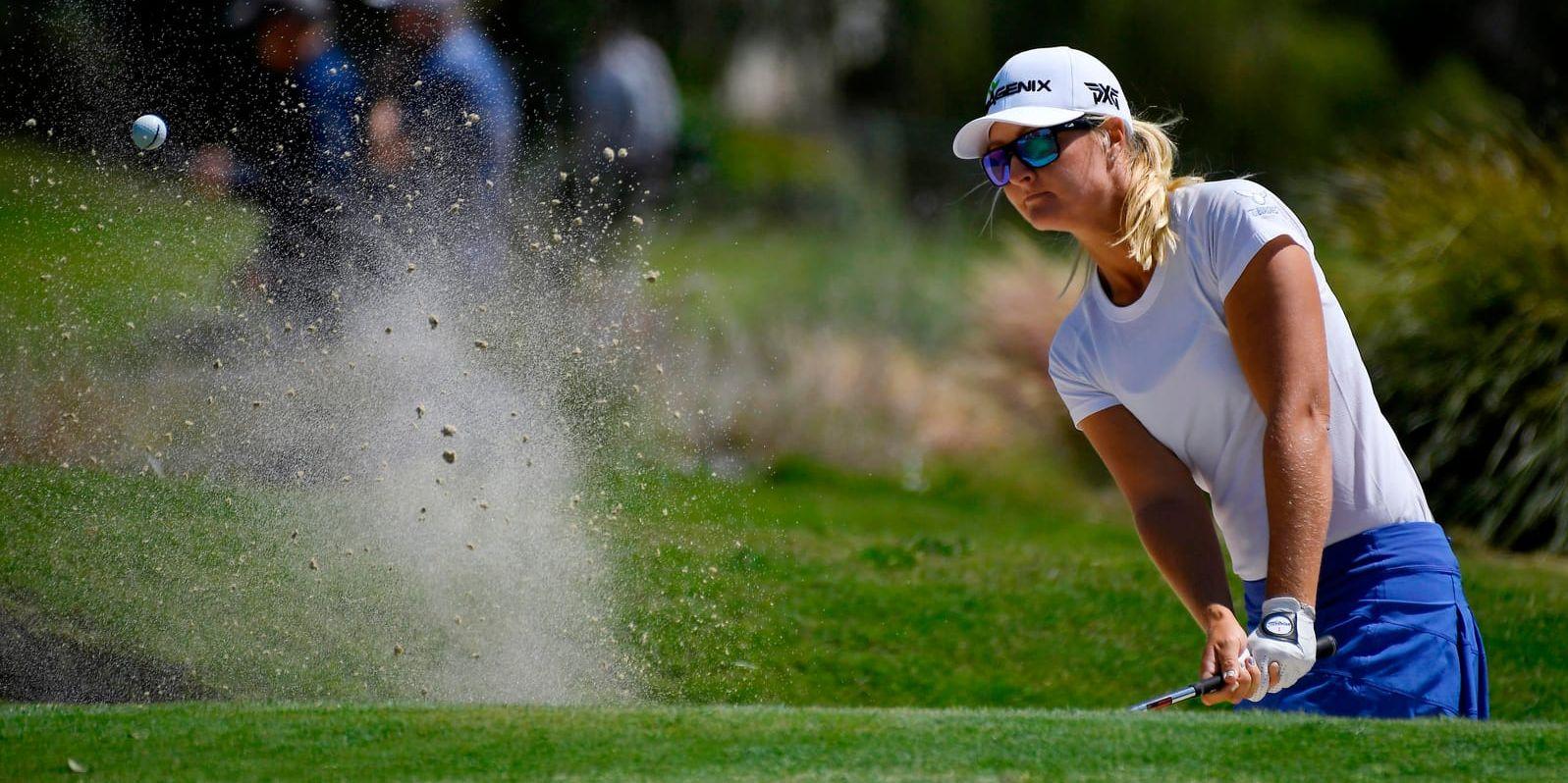 Anna Nordqvist blev tia i LPGA-golfen i Williamsburg. Arkivbild.