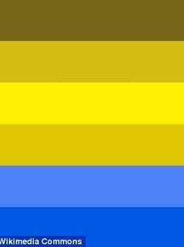 ...uppfattar hundar i stället färger längs en gul-blå skala eftersom de inte kan se rött och grönt. Bild: Wikimedia Commons