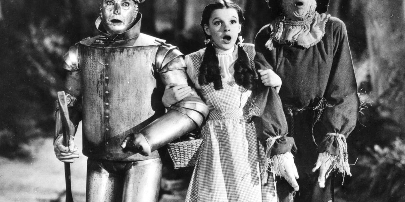 Filmen "Trollkarlen från Oz", som blev Judy Garland genombrott, kallades ett tekniskt mästerverk när den släpptes 1939. Arkivbild.