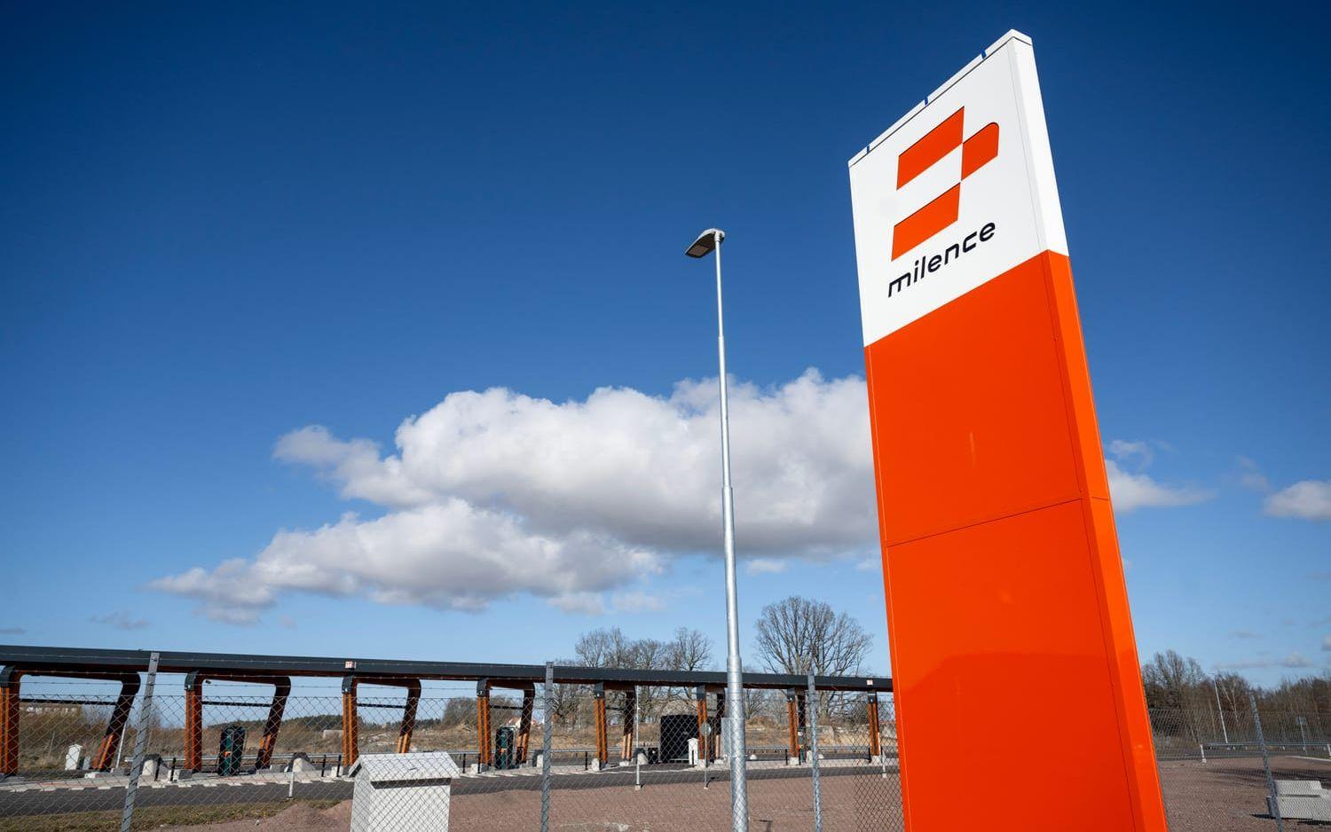 I Ödeshög finns många laddstolpar, inklusive för tung trafik. 