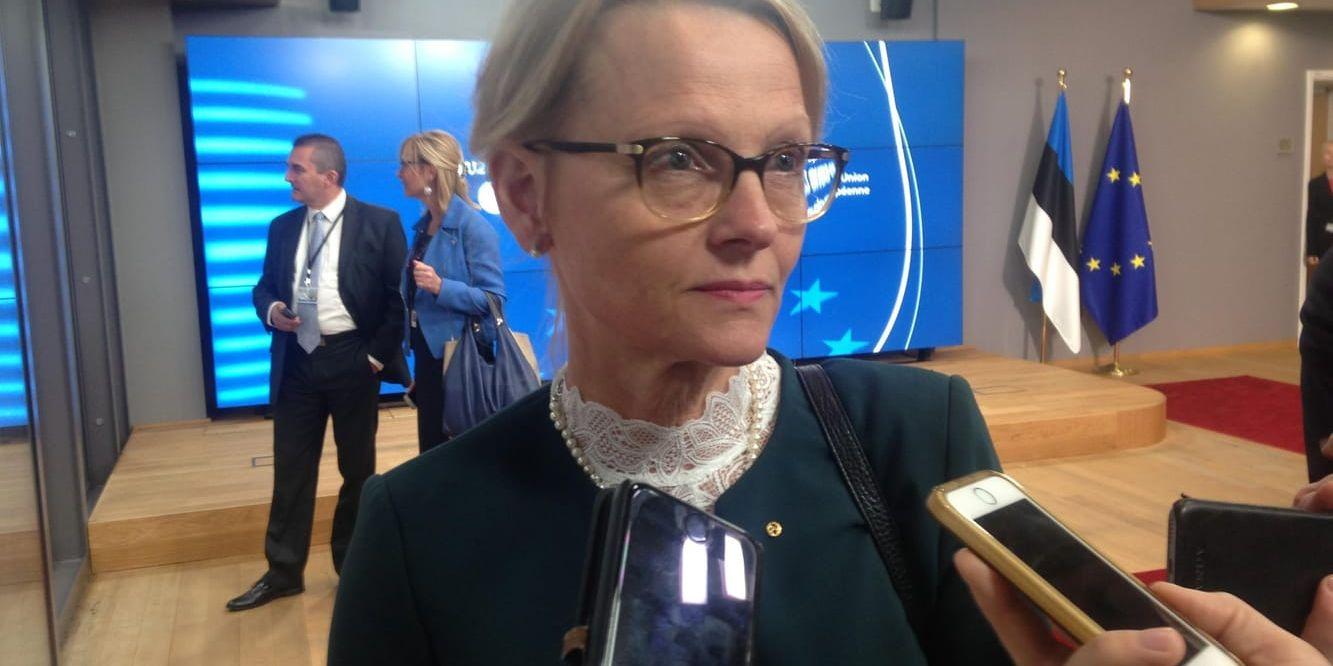 Heléne Fritzon, migrationsminister och biträdande justitieminister. Arkivbild.