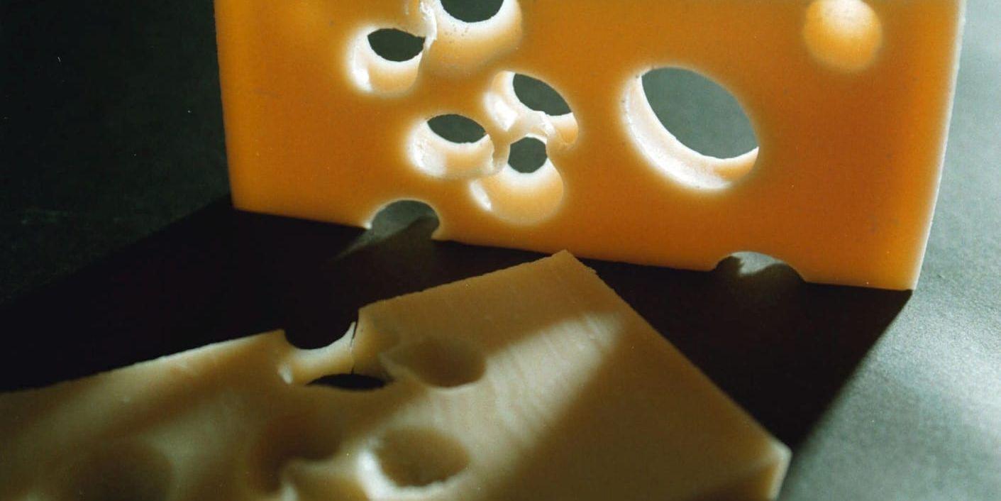 Schweizisk ost smakade mer när det spelades hiphop för den. Arkivbild.