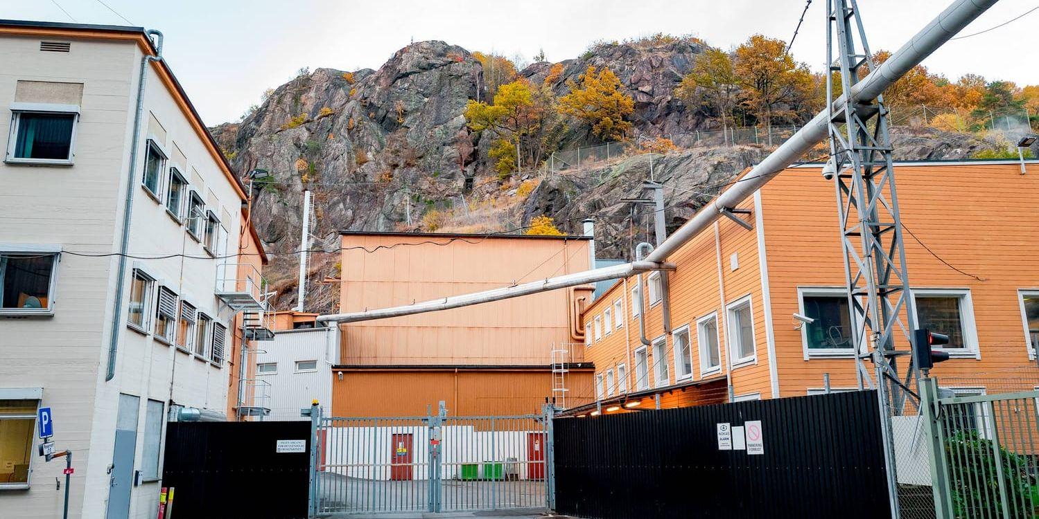 I Halden, inte långt ifrån Strömstad, förvaras en stor mängd radioaktivt avfall. Arkivbild: Thomas Andersen / NTB scanpix / TT
