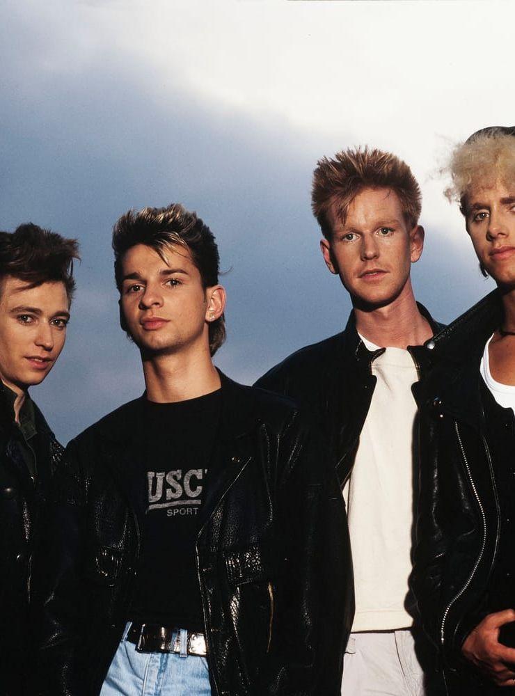 Andy Fletcher (tvåa från höger) var tillsammans med Alan Wilder, Dave Gahan och Martin Gore med och grundade det klassiska syntbandet Depeche Mode.