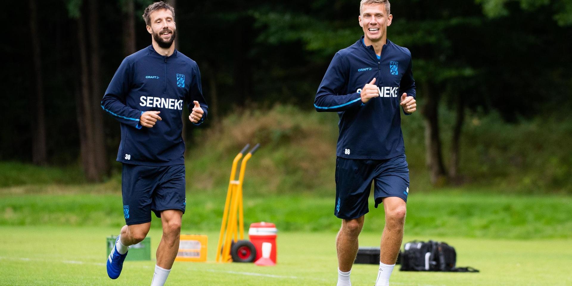 Mattias Bjärsmyr och Pontus Wernbloom tränar med IFK Göteborg.