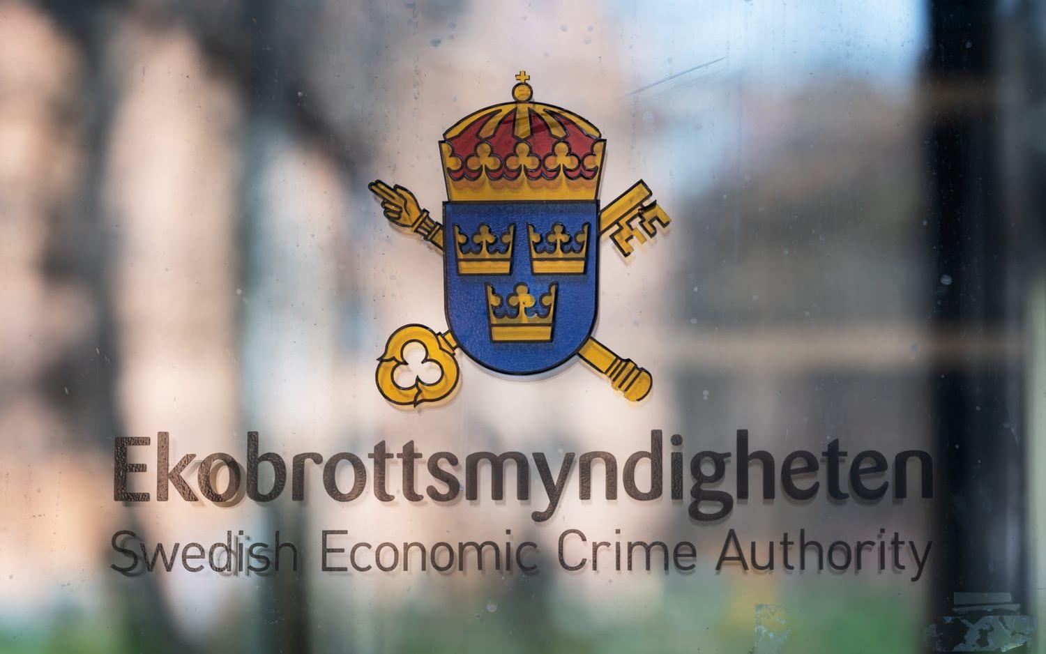 Ekobrottsmyndigheten (EBM). Arkivbild