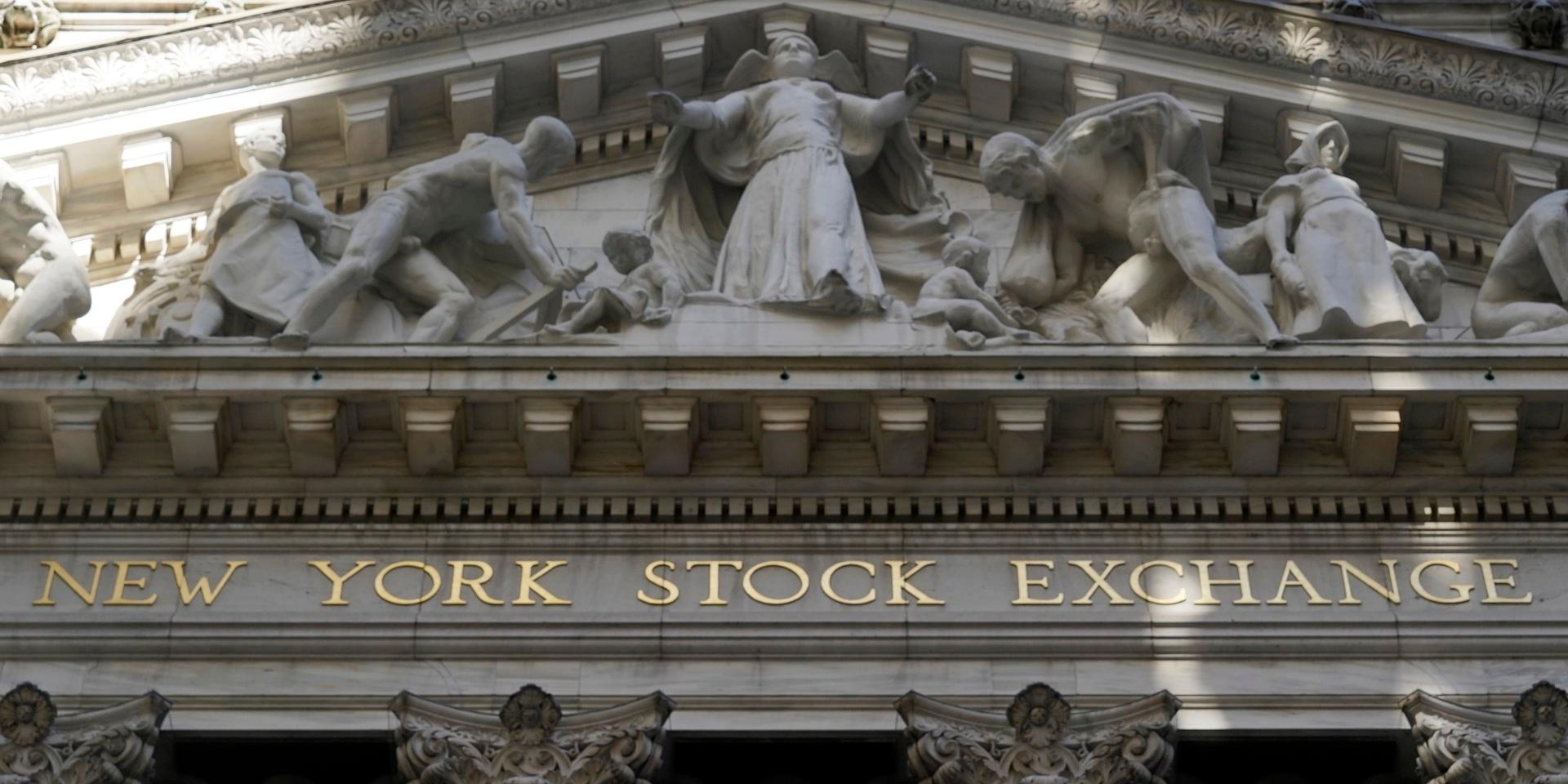 Uppgången på Wall Street var bred på torsdagen. Arkivbild.