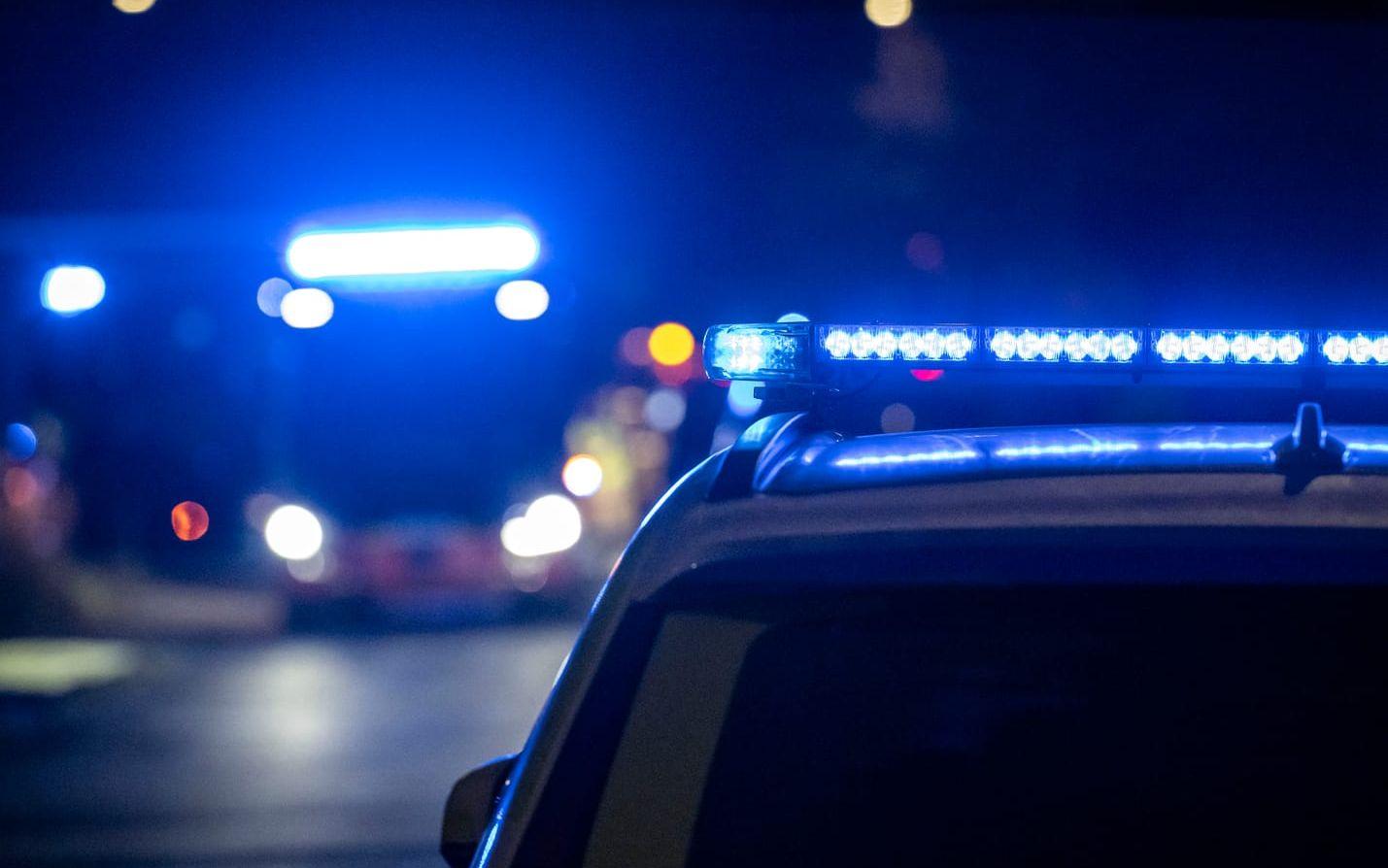 En husbrand bröt ut i Hjärup på måndagskvällen. Arkivbild.