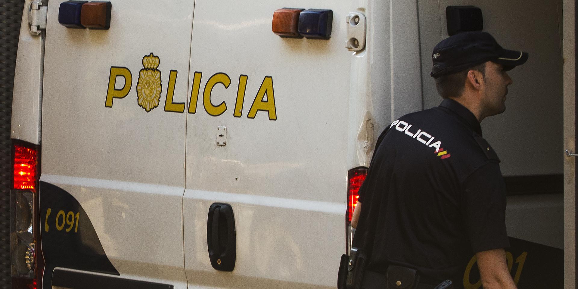 En svensk man har gripits av spansk polis efter ett misstänkt rånförsök. Arkivbild. 