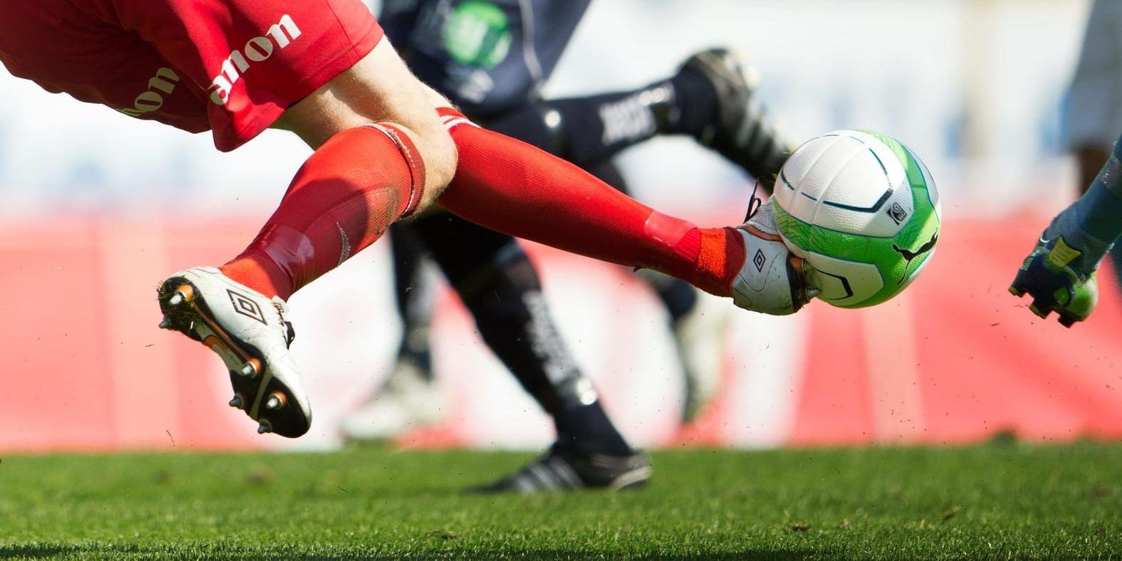 Kristoffer Peterson fortsätter att ösa in mål i Eredivisie. Arkivbild.