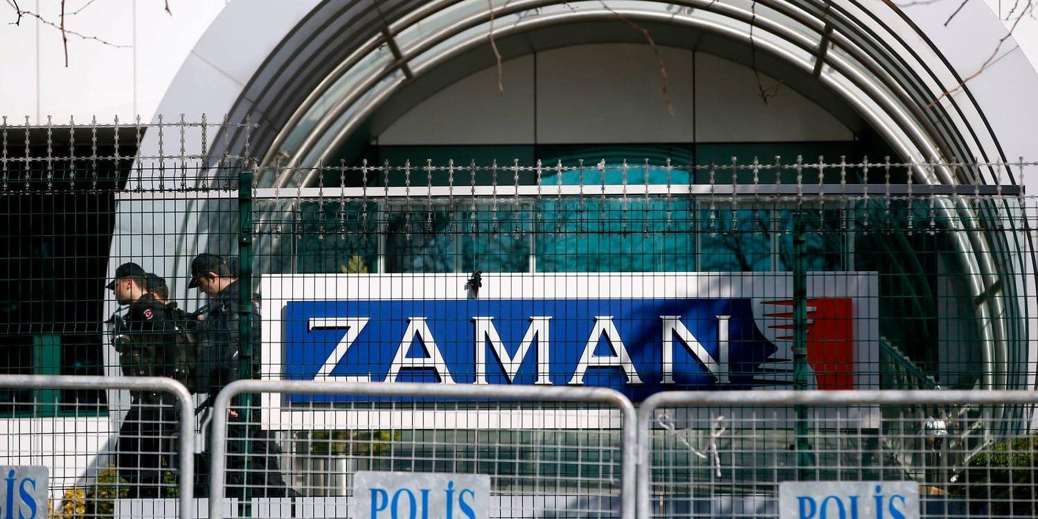 Chefsåklagaren i Istanbul yrkar på livstids fängelse för samtliga misstänkta i ett åtal mot 30 journalister som arbetade för den numera nedlagda tidningen Zaman. Arkivbild.