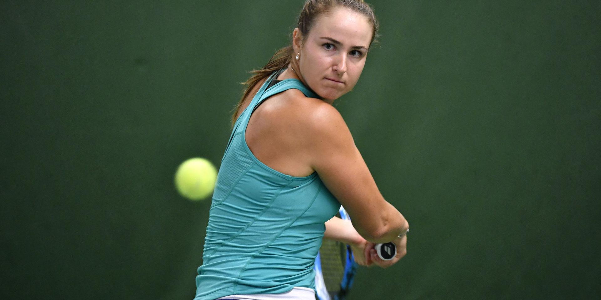 Rebecca Peterson är laddad inför mötet med Polona Hercog i Australian Opens första omgång på måndagen. Arkivbild.